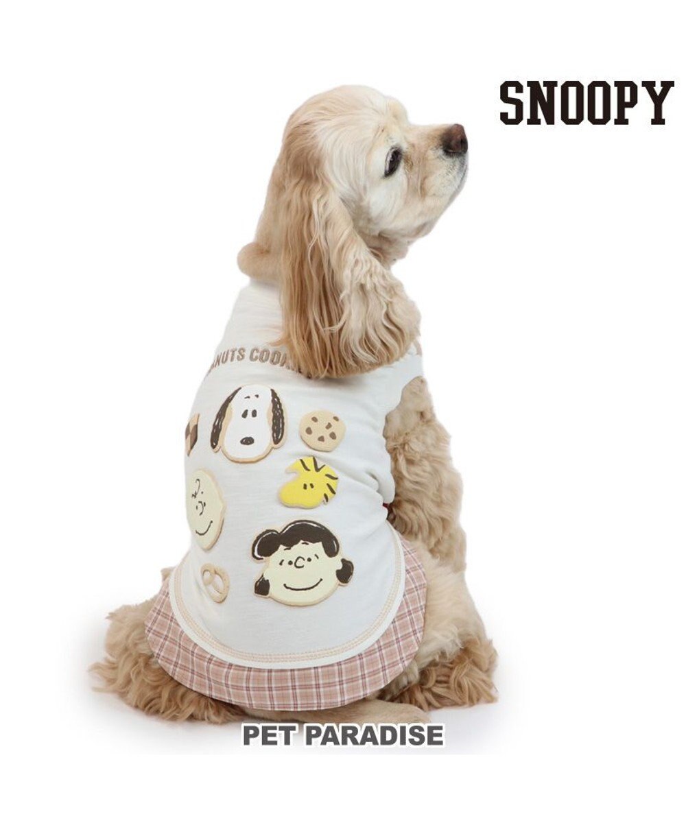 PET PARADISE スヌーピー トレーナー アイシングクッキー 《ホワイト》 中型犬 小型犬 