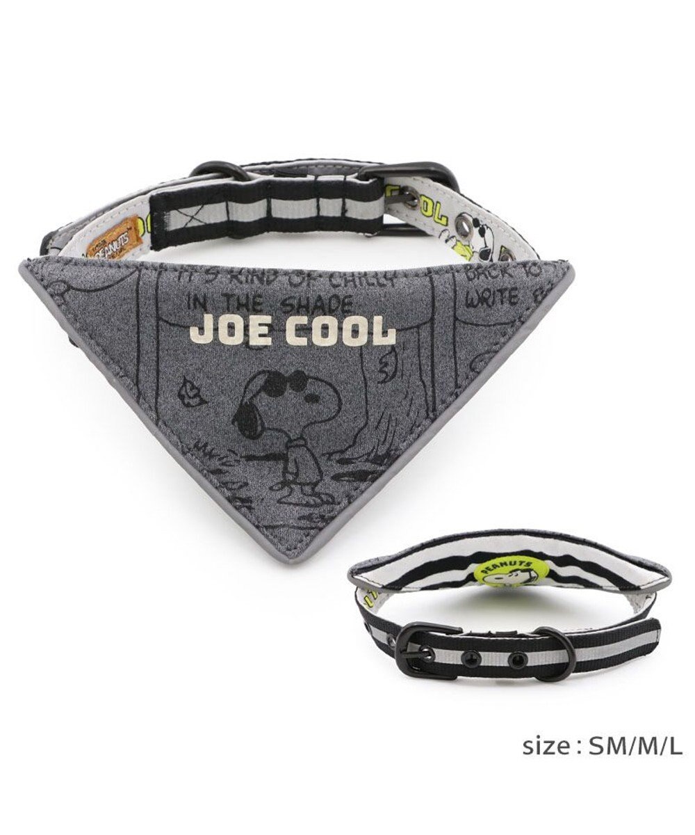 PET PARADISE スヌーピー ＪOE COOL 反射首輪 リバーシブル仕様 Ｍ 