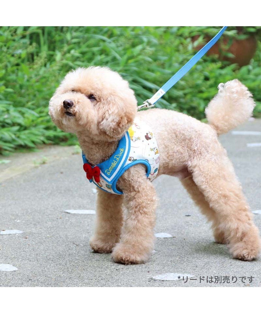 PET PARADISE ディズニー ドナルドダック 90周年 ベストハーネス Ｓ 《パーティー柄》 小型犬 