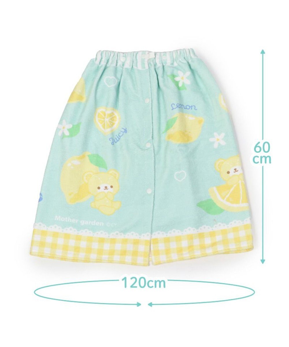Mother garden マザーガーデン 水泳 ラップタオル 60×120cm 《 ユニコーン 柄 / レモンくま柄 》 