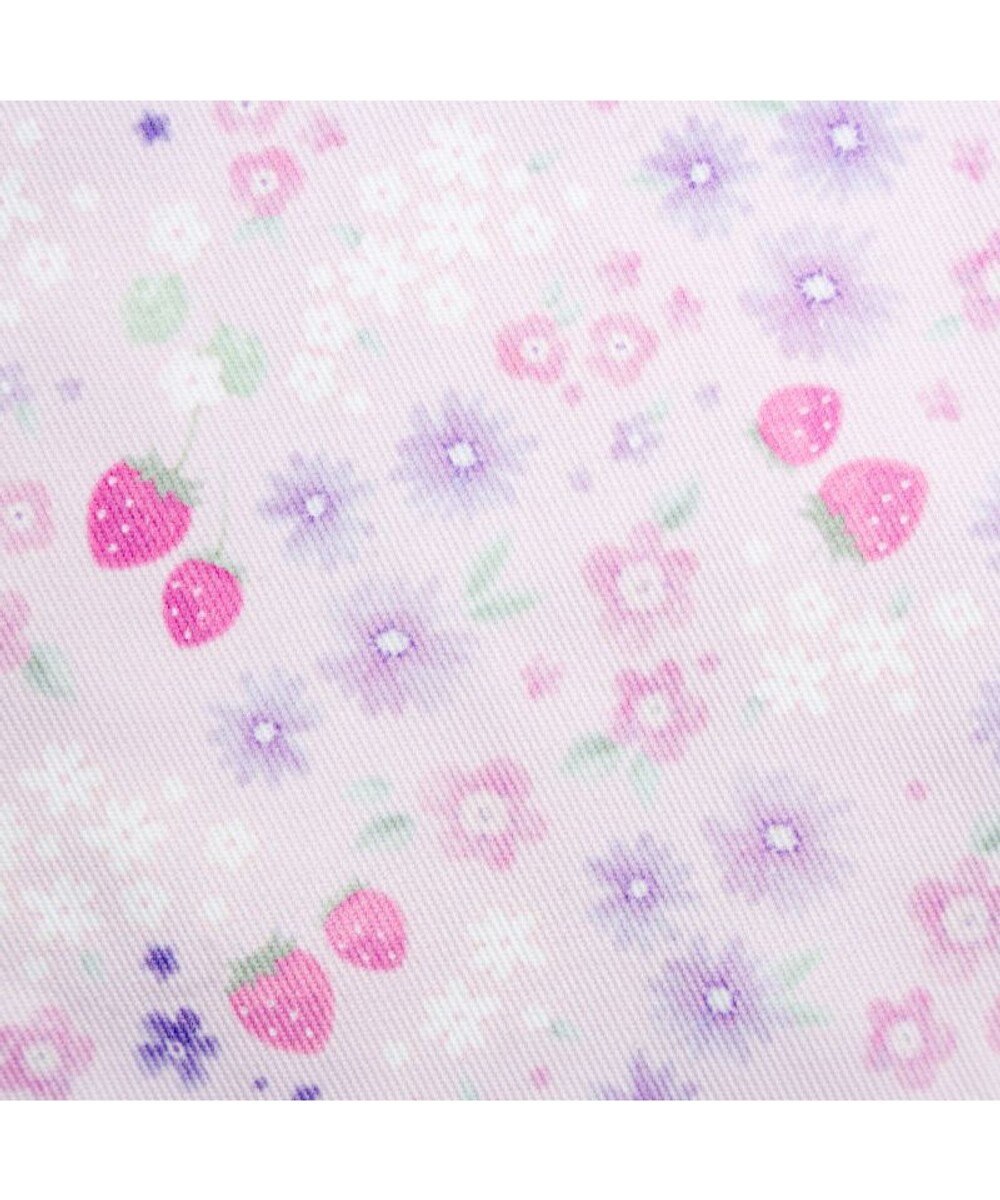 Mother garden マザーガーデン  野いちご コップ巾着 《小花いちご柄》 