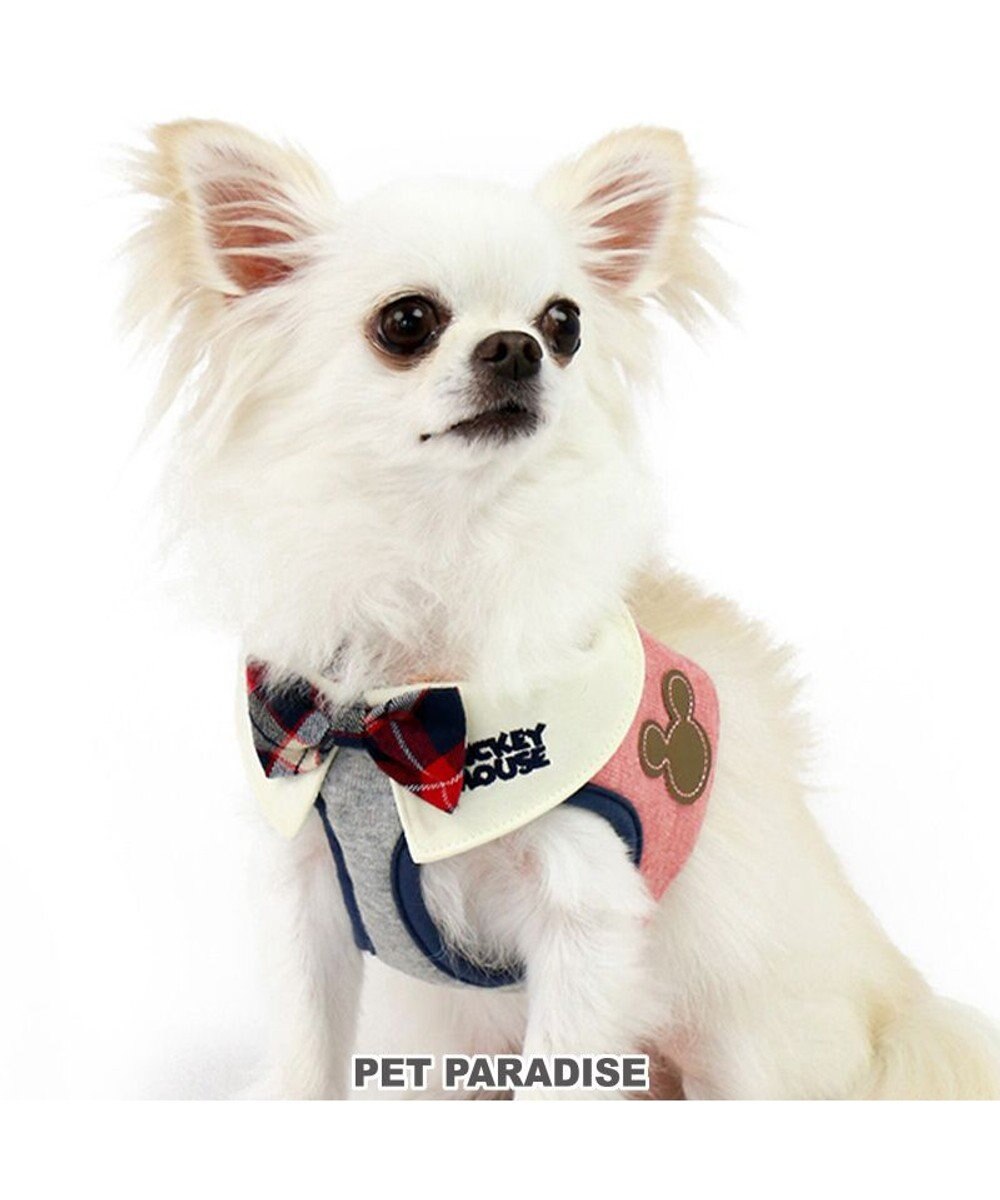 PET PARADISE ディズニー ミッキーマウス ベストハーネス 《杢柄》 ３Ｓ 小型犬 