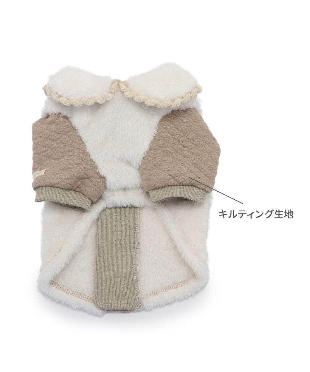 PET PARADISE ペットパラダイス ボアジャケット 襟付き 小型犬 