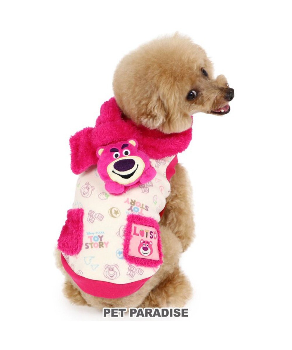 PET PARADISE ディズニー トイ・ストーリー ロッツォ マフラー付き トレーナー 小型犬 