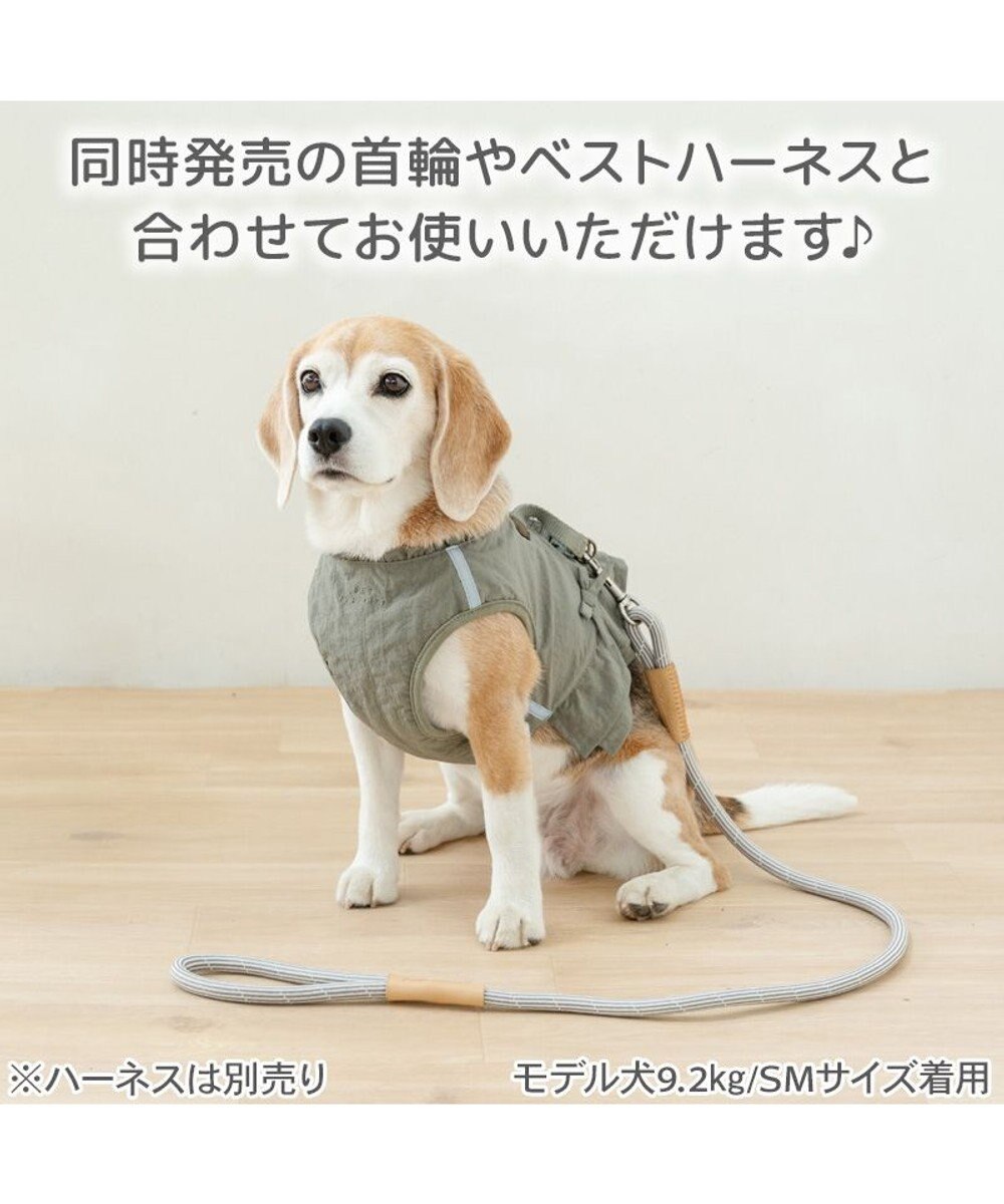 PET PARADISE ペットパラダイス ロープ リード グレー　M～Ｌ 