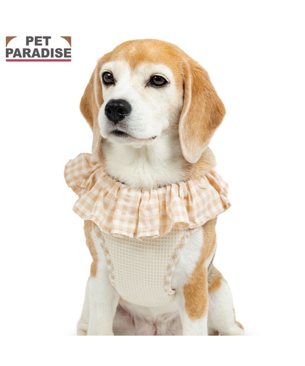 PET PARADISE ペットパラダイス くまちゃん ピエロ襟ベストハーネス ＳＭ 