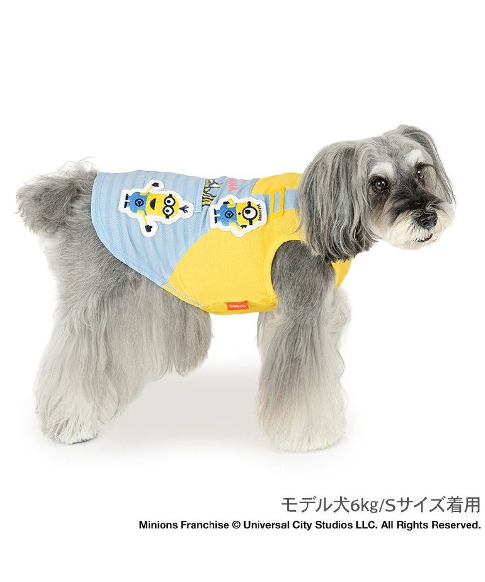 PET PARADISE ミニオン エコメイド オーバーオール風 タンクトップ 小型犬 
