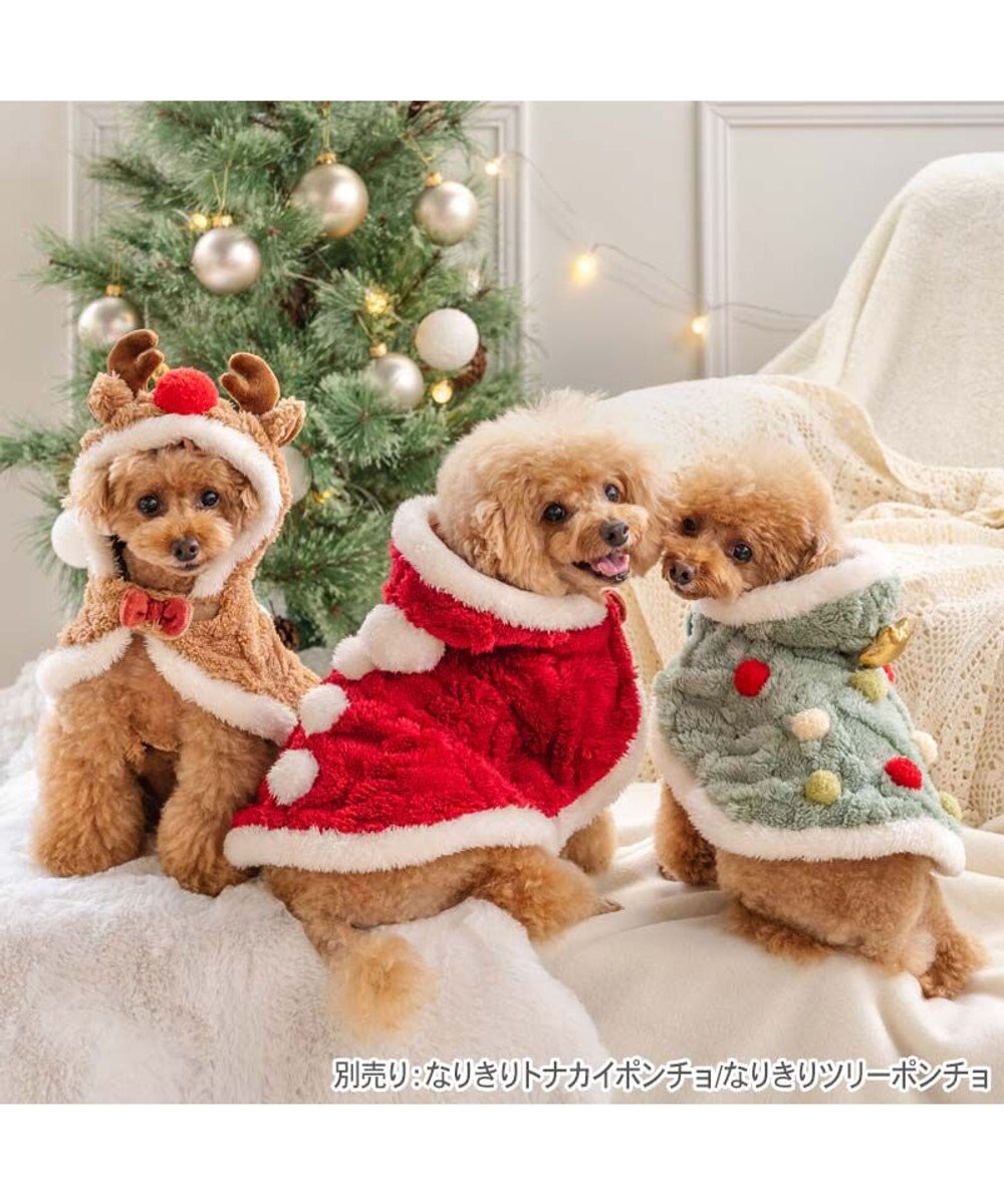 PET PARADISE ペットパラダイス サンタ ポンチョ 2025 小型犬 