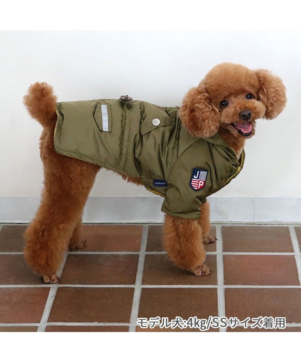 PET PARADISE J.PRESS 綿入り フライトコート 小型犬 