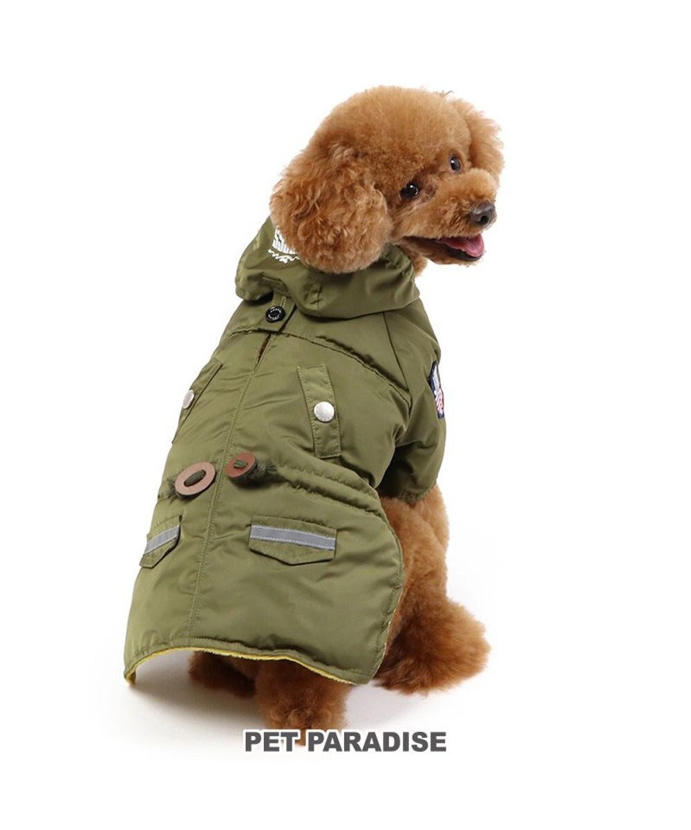 PET PARADISE J.PRESS 綿入り フライトコート 小型犬 
