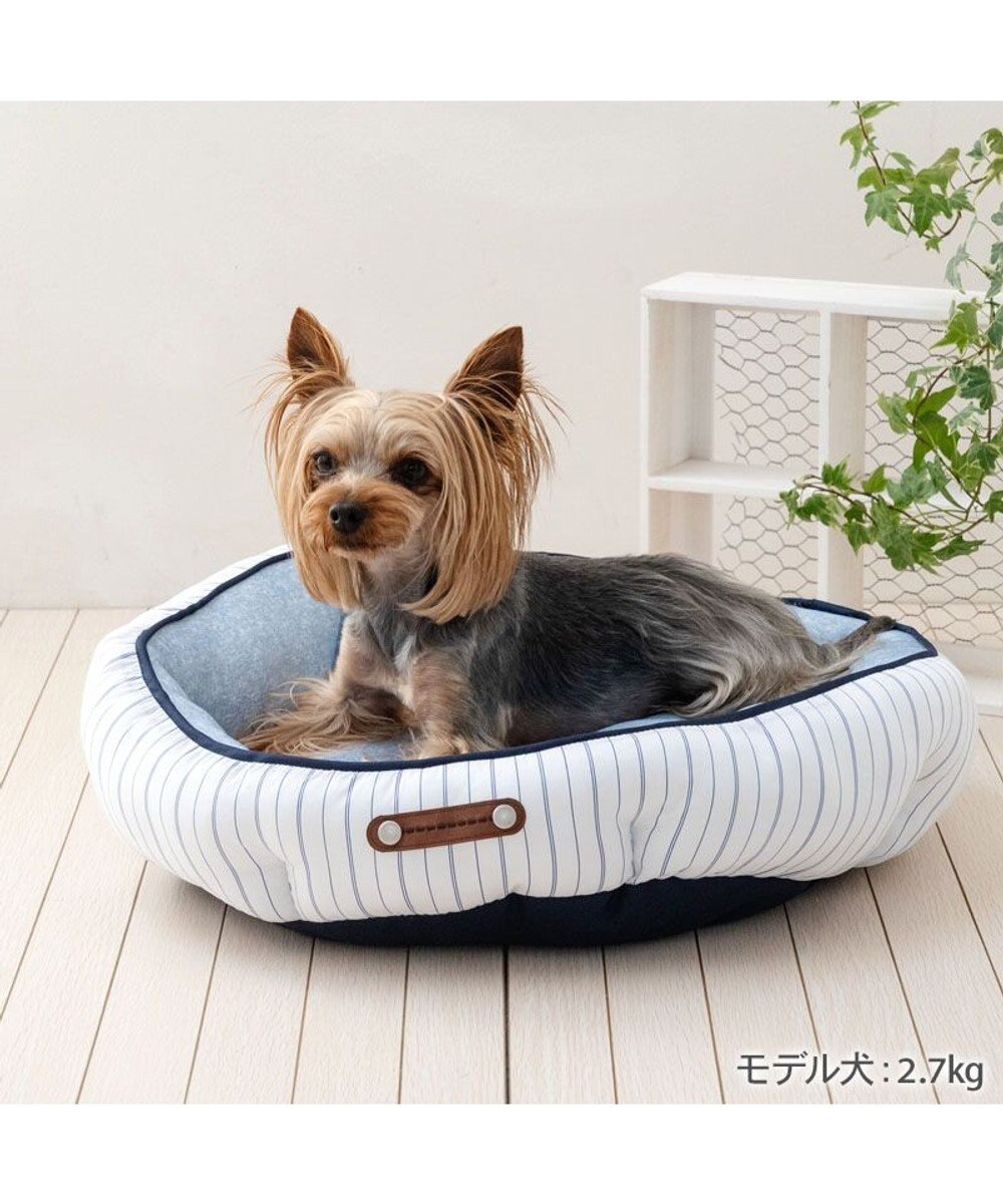 PET PARADISE ペットパラダイス クールカドラー 《シャンブレー》 丸型 Ｓ 