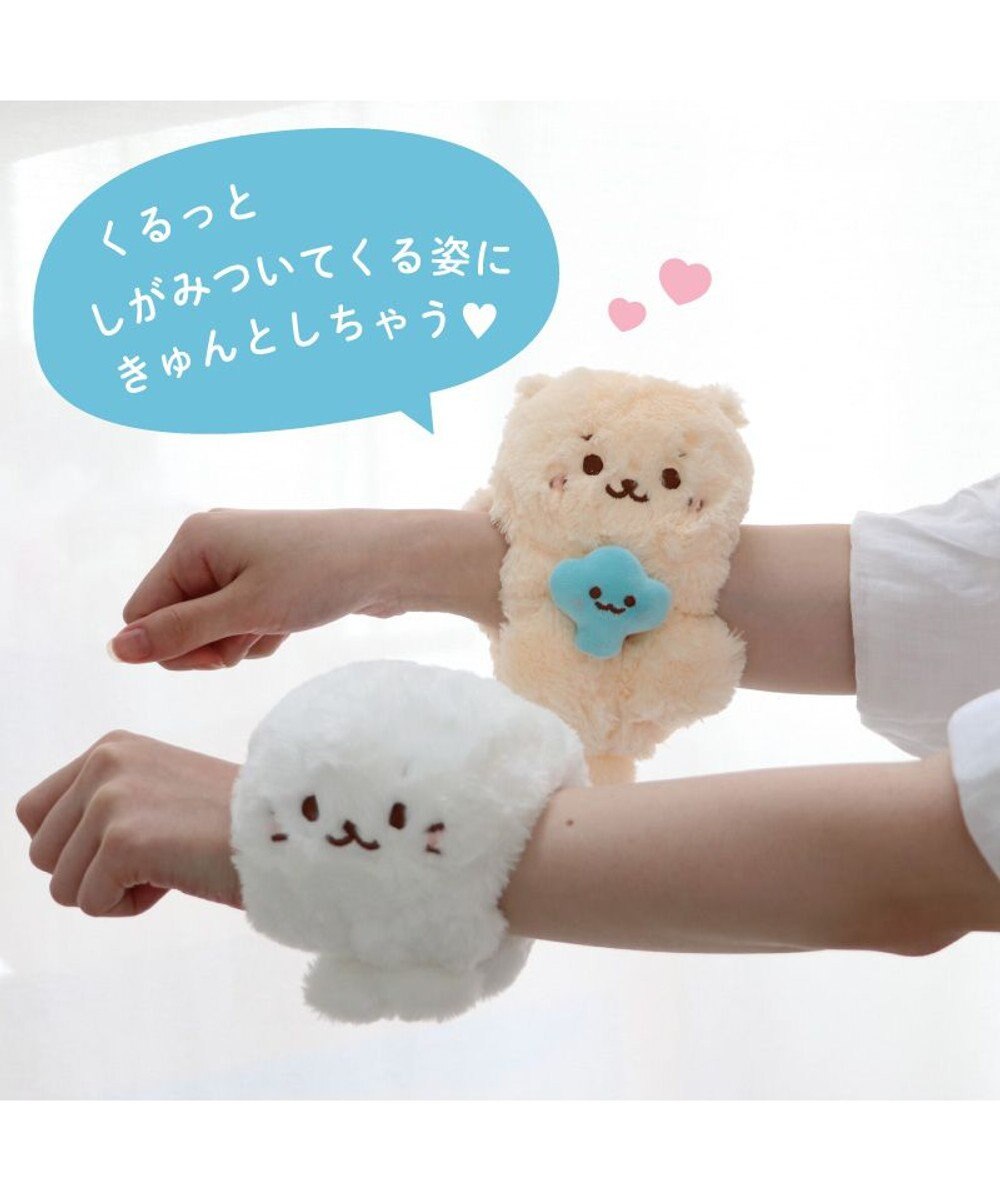 Mother garden しろたん パッチンくるっとマスコット 《しろたん》 単品 