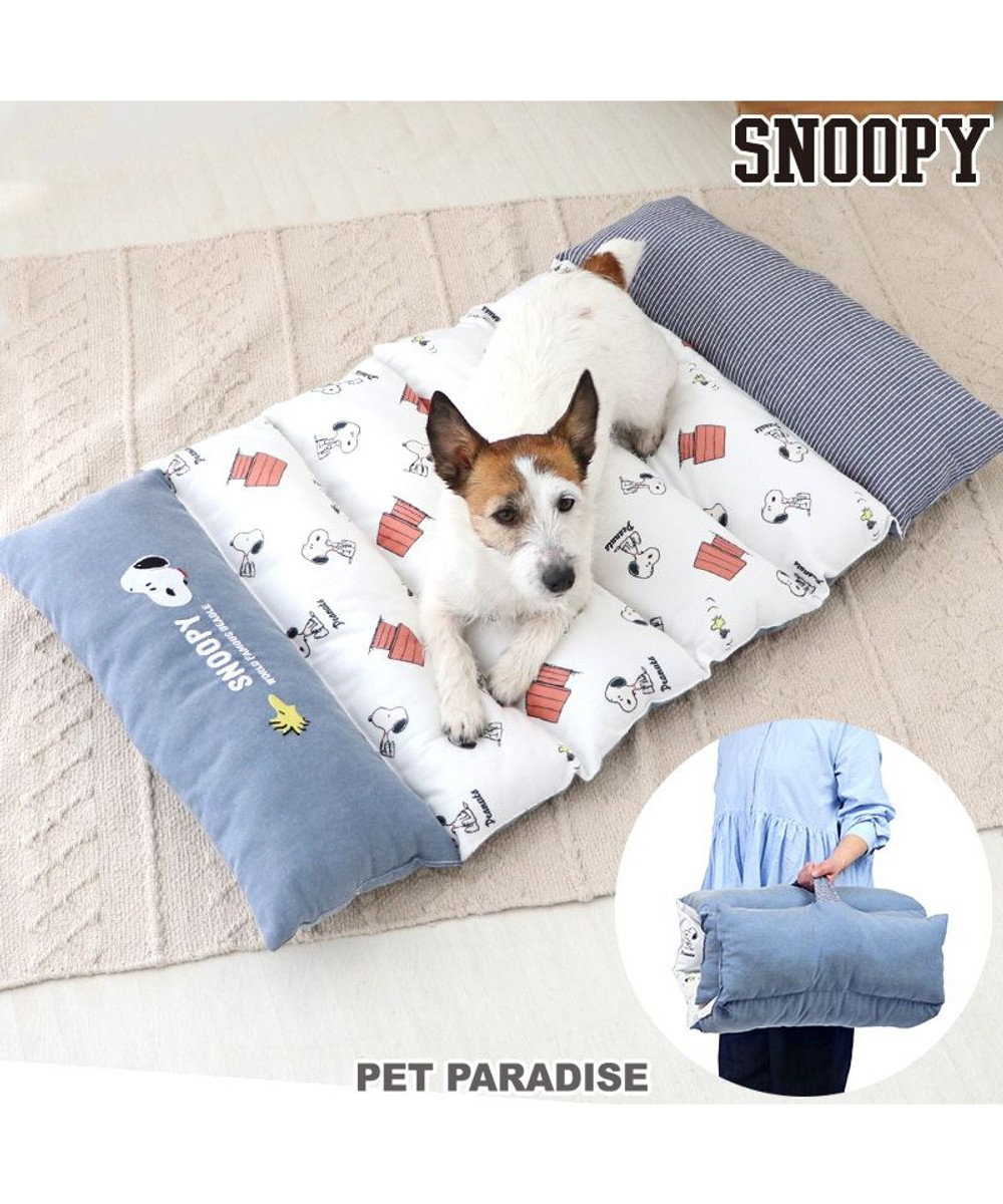 PET PARADISE スヌーピー ごろ寝マット 小型犬 