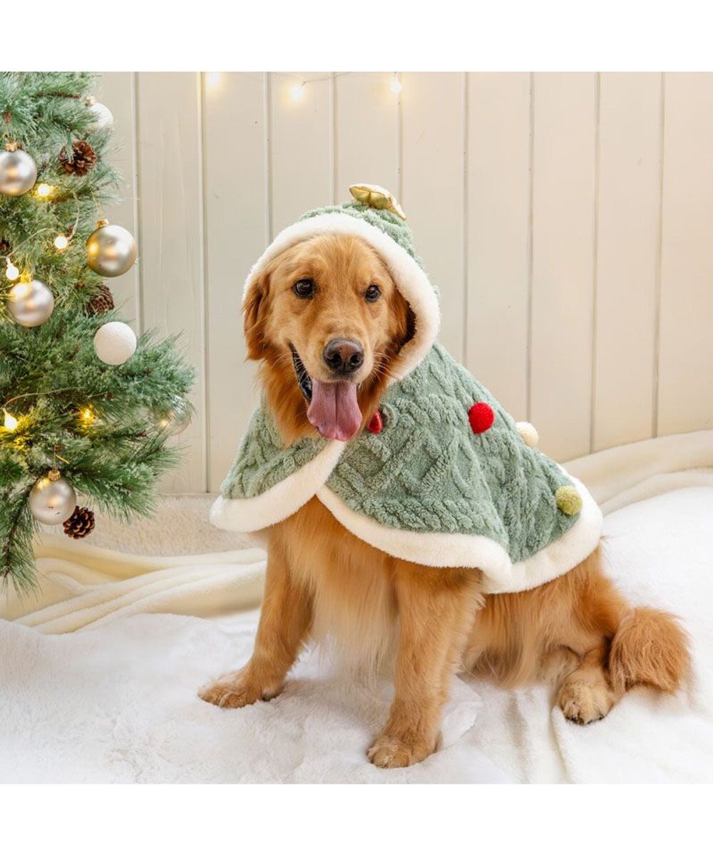 PET PARADISE ペットパラダイス ツリーポンチョ 2025 中型犬 大型犬 