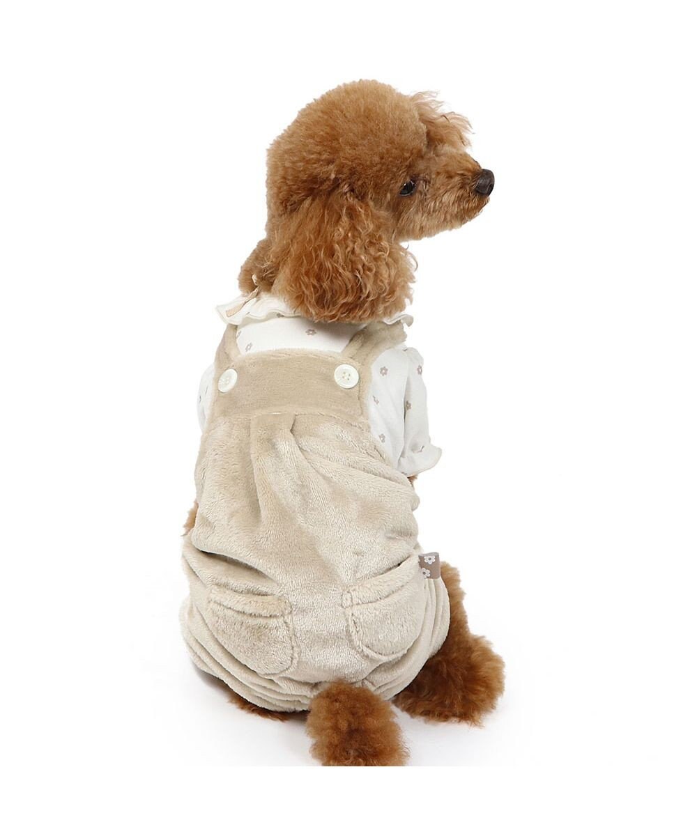 PET PARADISE ペットパラダイス パンツつなぎ 《花 フリル》 小型犬 