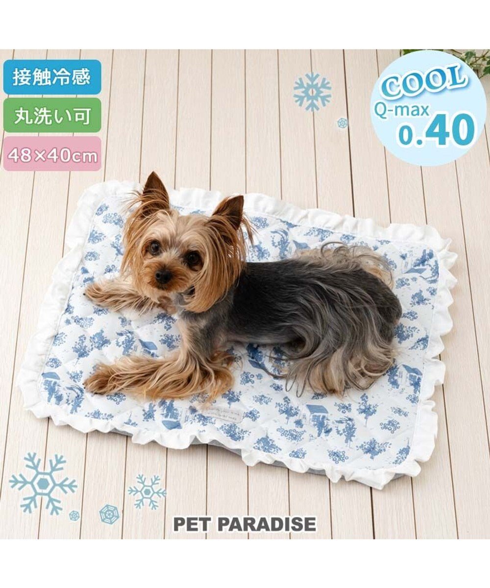 PET PARADISE ペットパラダイス クールマット 《トワルドジュイ柄》 Ｓ 
