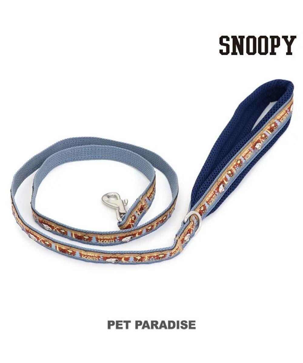 PET PARADISE  スヌーピー リード 《ビーグルスカウト柄》 Ｍ～Ｌ 