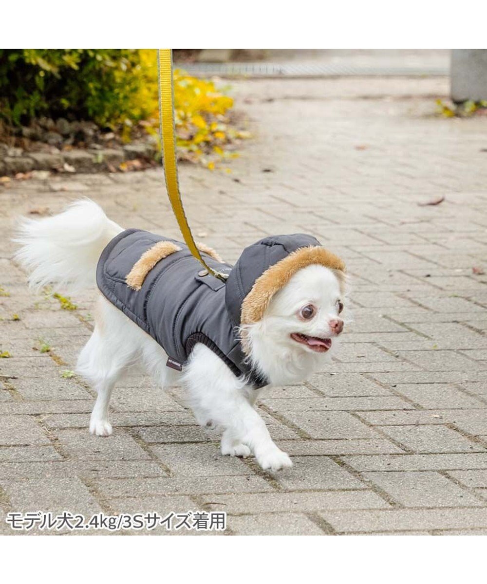 PET PARADISE ペットパラダイス 防寒フード付コート 小型犬 