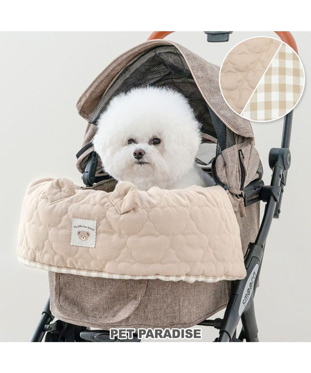 PET PARADISE ペットパラダイス くまちゃん キルト カート用 クッション 