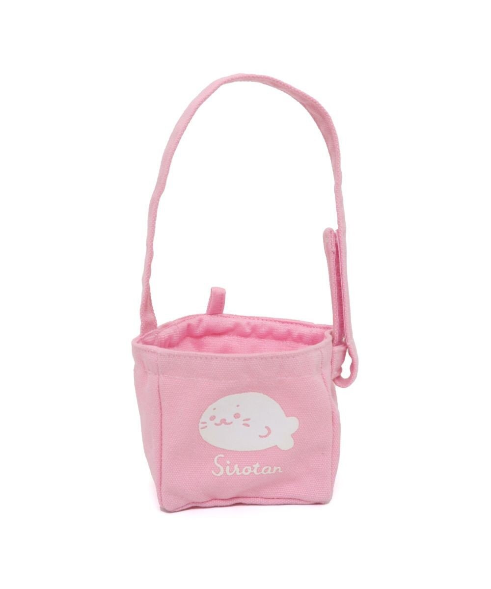 Mother garden しろたん ついてきちゃうマスコット用 ミニトートバッグ 《ピンク》 単品 