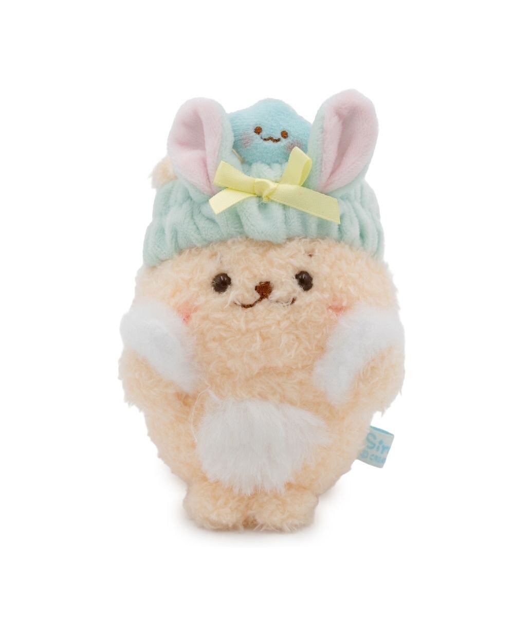 Mother garden しろたん 洗顔ぽてぽてマスコット 《らっこいぬ》 もこもこアワー 単品 