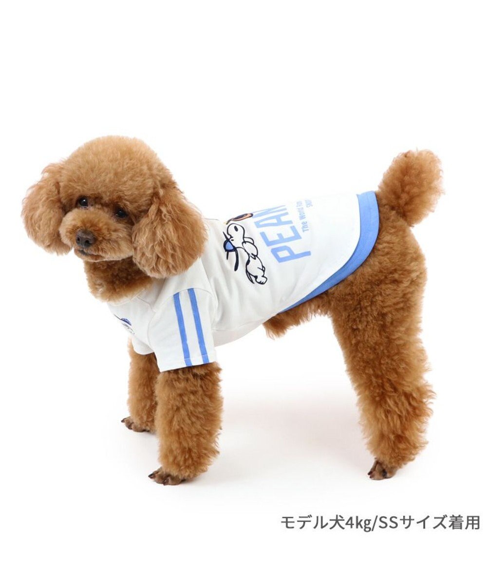 PET PARADISE スヌーピー Tシャツ 《ファインプレー柄》 白 小型犬 