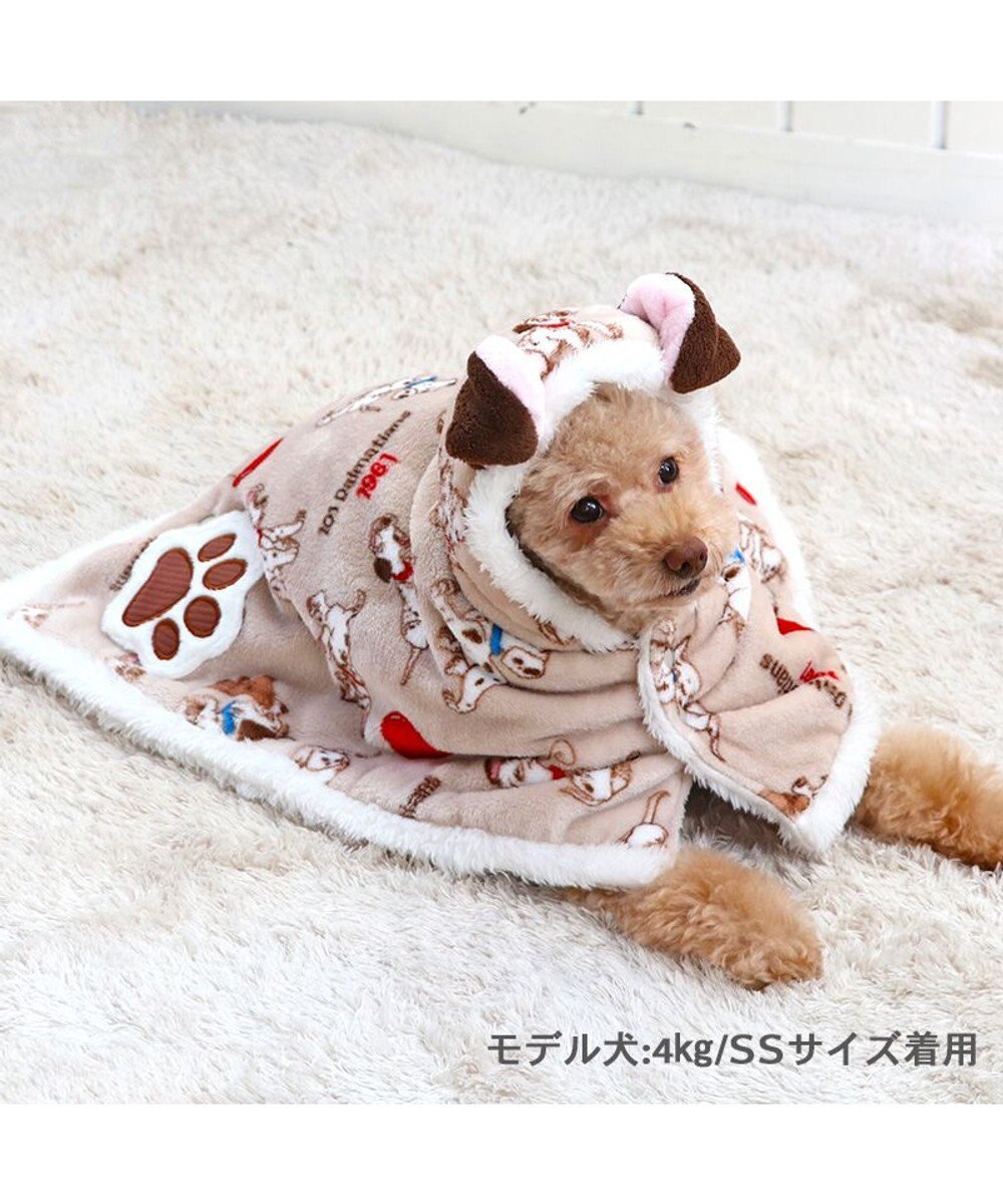 PET PARADISE ディズニー 101匹わんちゃん 着る毛布 《風船柄》 小型犬 