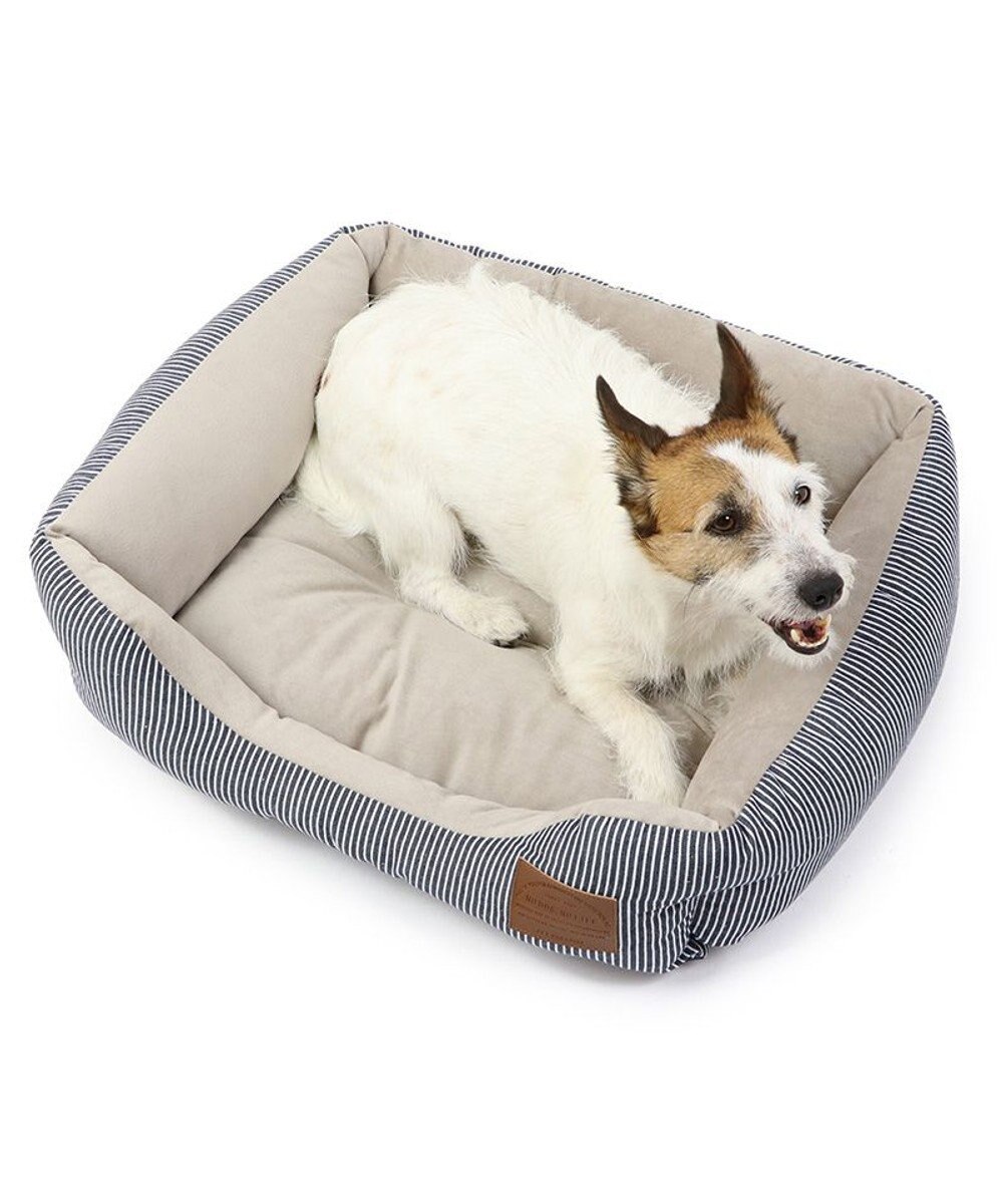 PET PARADISE ヒッコリー ベッド カドラー (57×45cm) 【小型犬】 