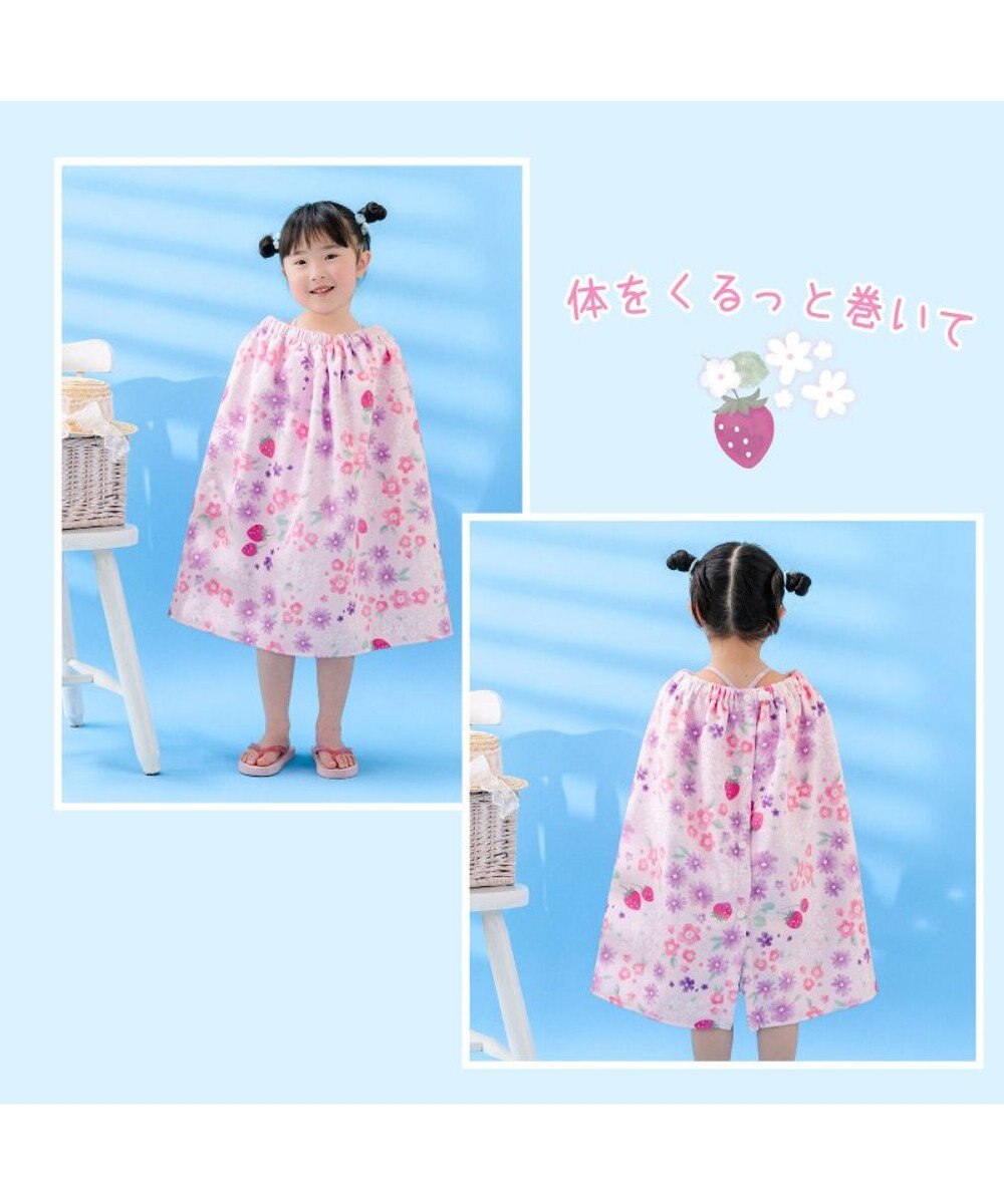 Mother garden マザーガーデン 野いちご 水泳 ラップタオル 60cm 