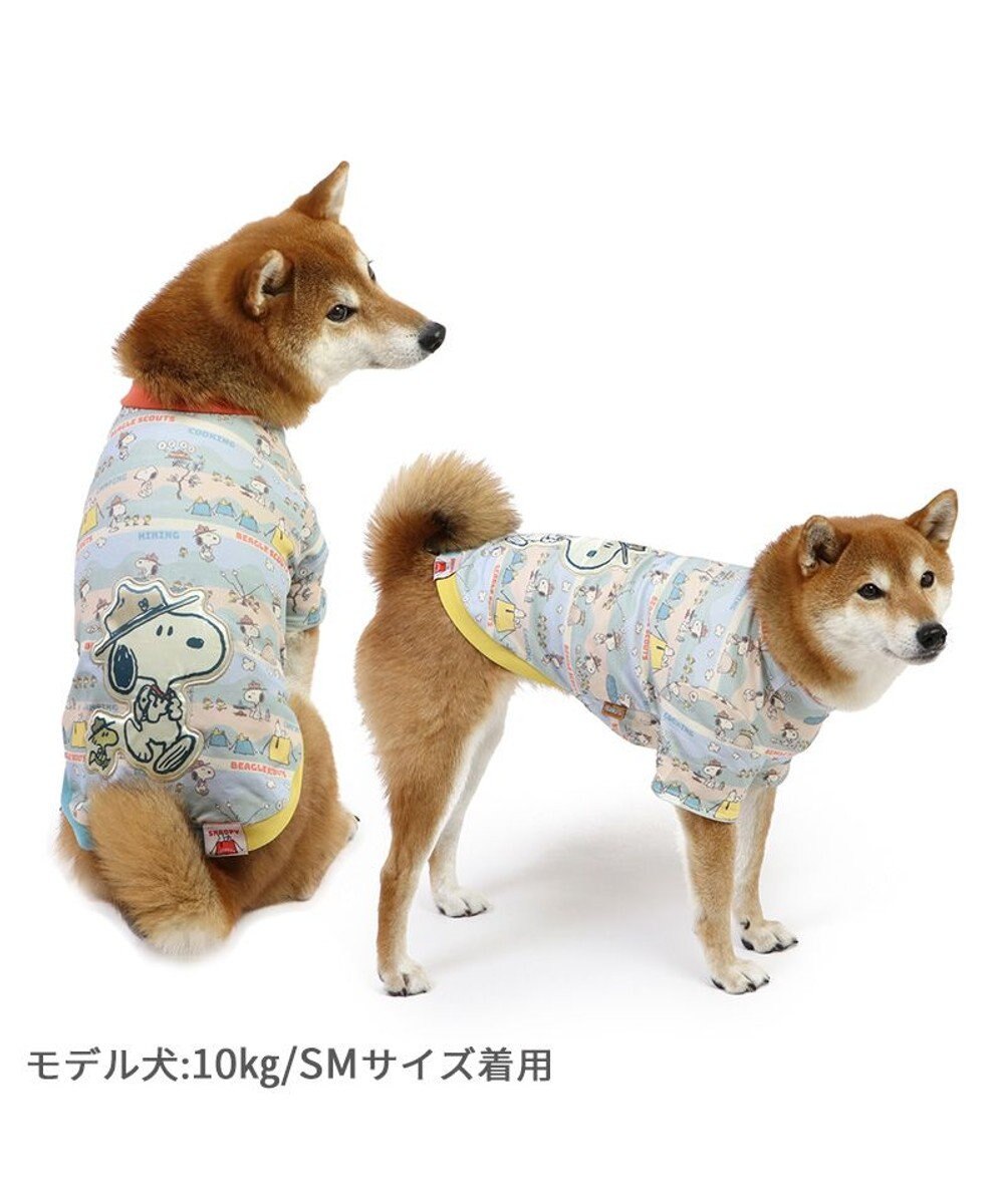 PET PARADISE スヌーピー トレーナー《キャンプ柄》 中型犬 