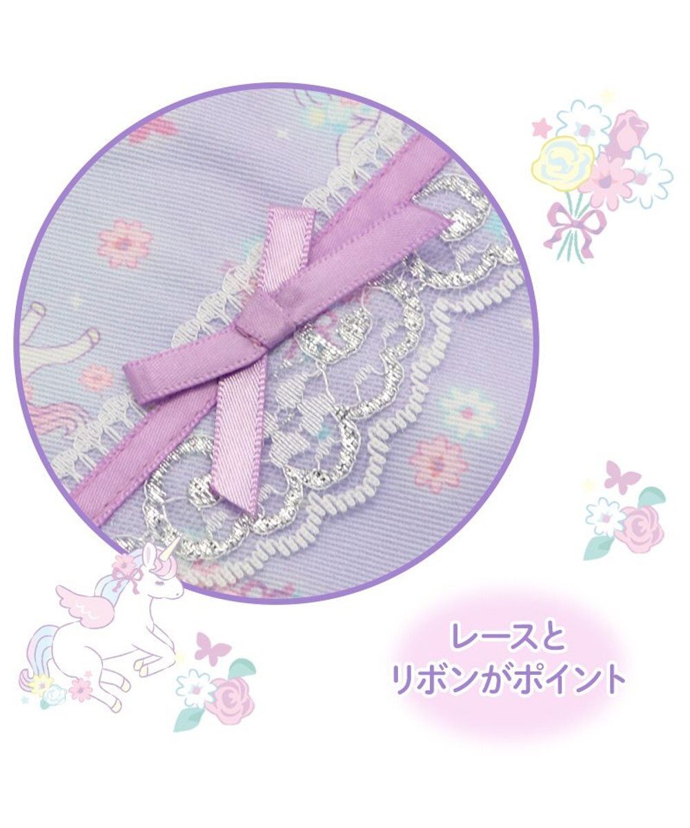 Mother garden マザーガーデン ユニコーン 巾着 《フラワー柄》  30cm×37cm 