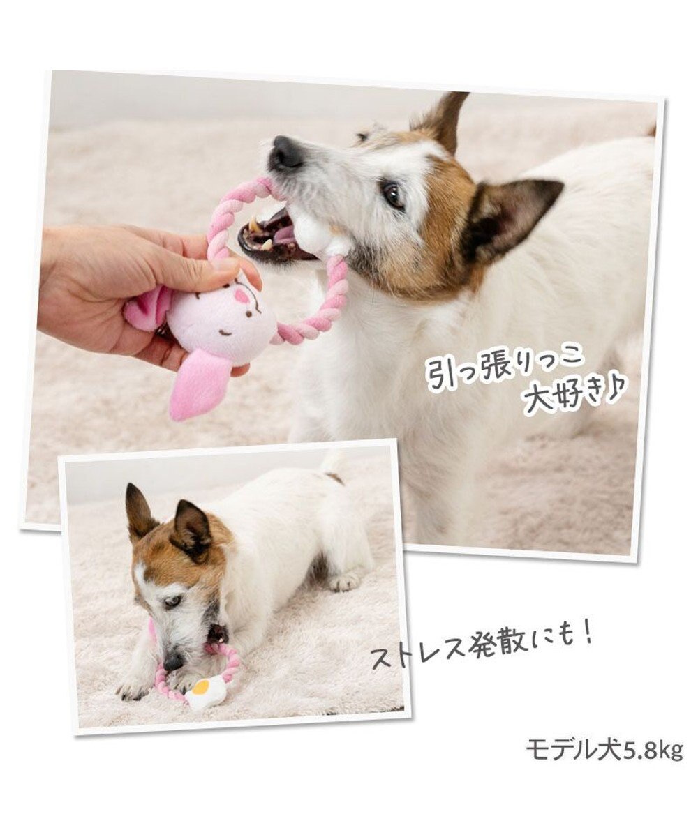 PET PARADISE ディズニー くまのプーさん ロープ トイ《プーさん/ピグレット/ティガー》 