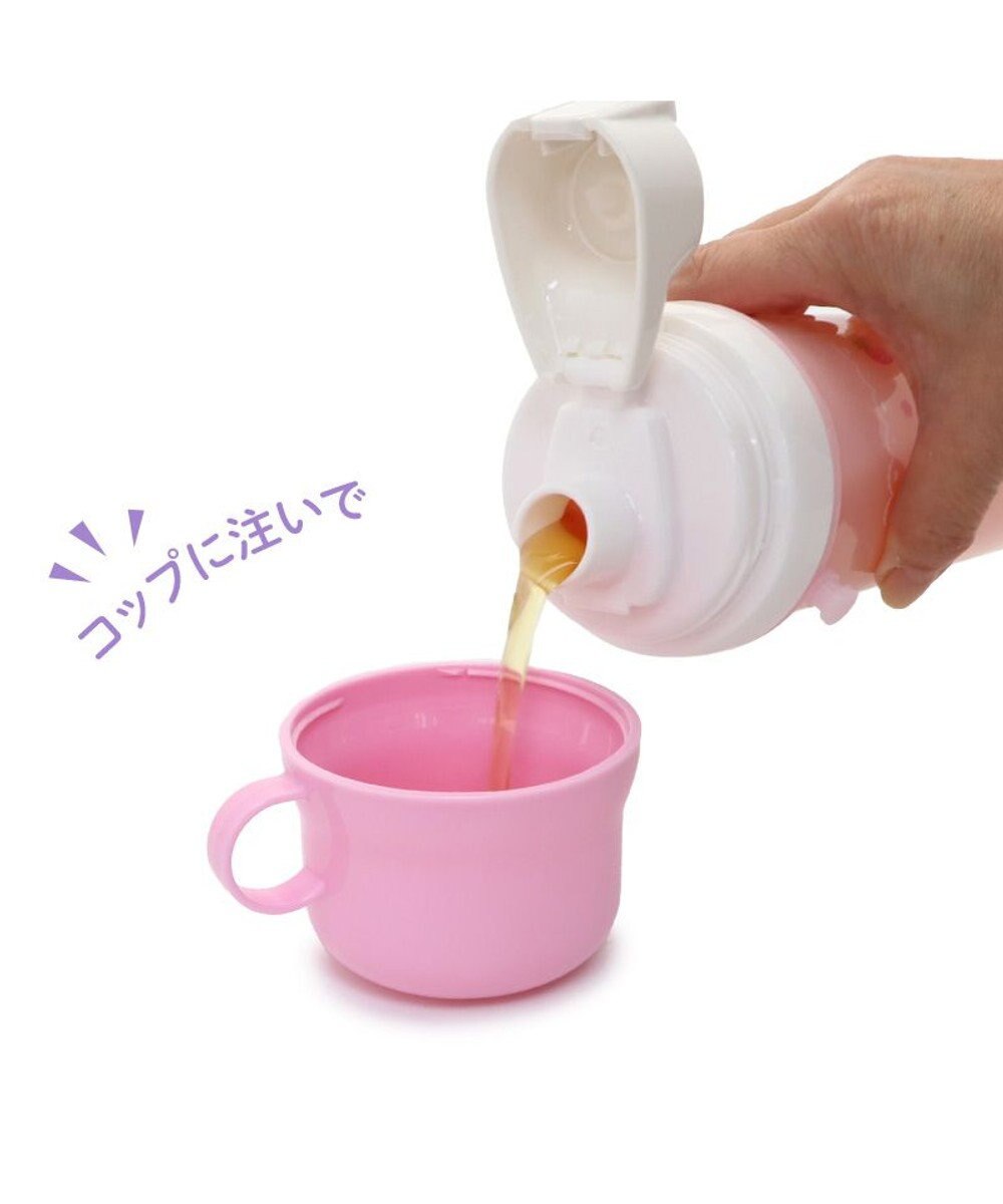 Mother garden マザーガーデン 野いちご コップ付 直飲み プラボトル 水筒 《スケッチ柄》 