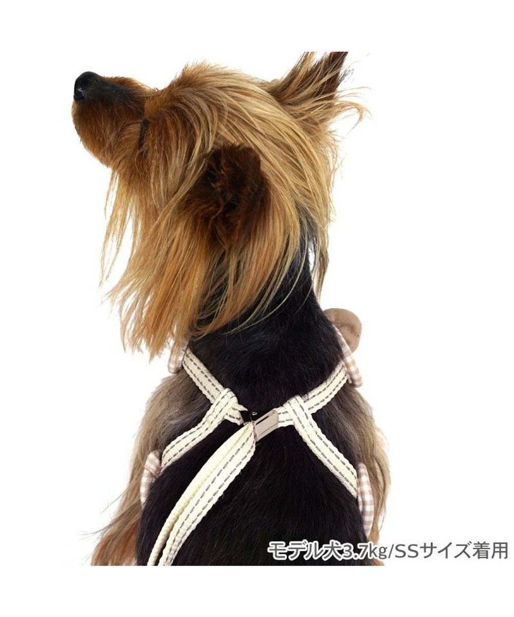 PET PARADISE ペットパラダイス くまちゃん 顔 リード付きハーネス ＳＳ 小型犬 