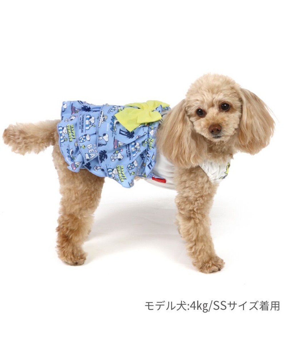 PET PARADISE スヌーピー エコメイド ワンピース 《バケーション柄》 小型犬 