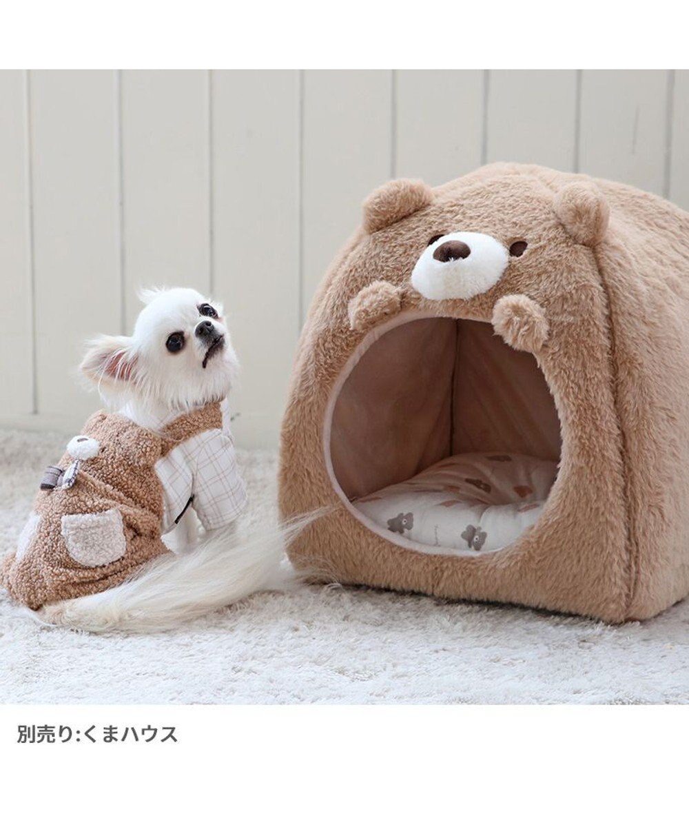 PET PARADISE ペットパラダイス パンツつなぎ くまちゃん 小型犬 