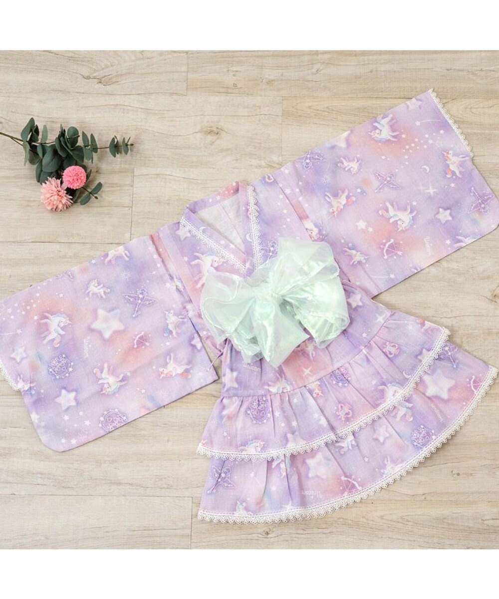 Mother garden マザーガーデン ユニコーン 浴衣ドレス 《ミルキーウェイ》 95～100cm / 105～110cm 