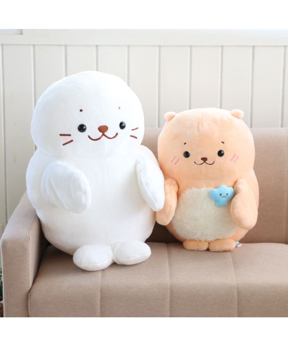 Mother garden しろたん らっこいぬ パペぐるみ 44cm 両手用 パペット 