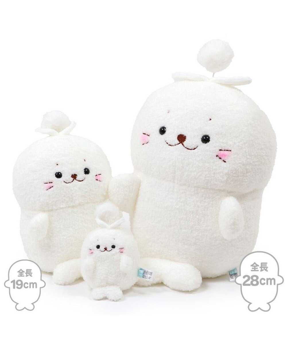 Mother garden しろたん お座り ふわふわ草 ぬいぐるみ 28cm 