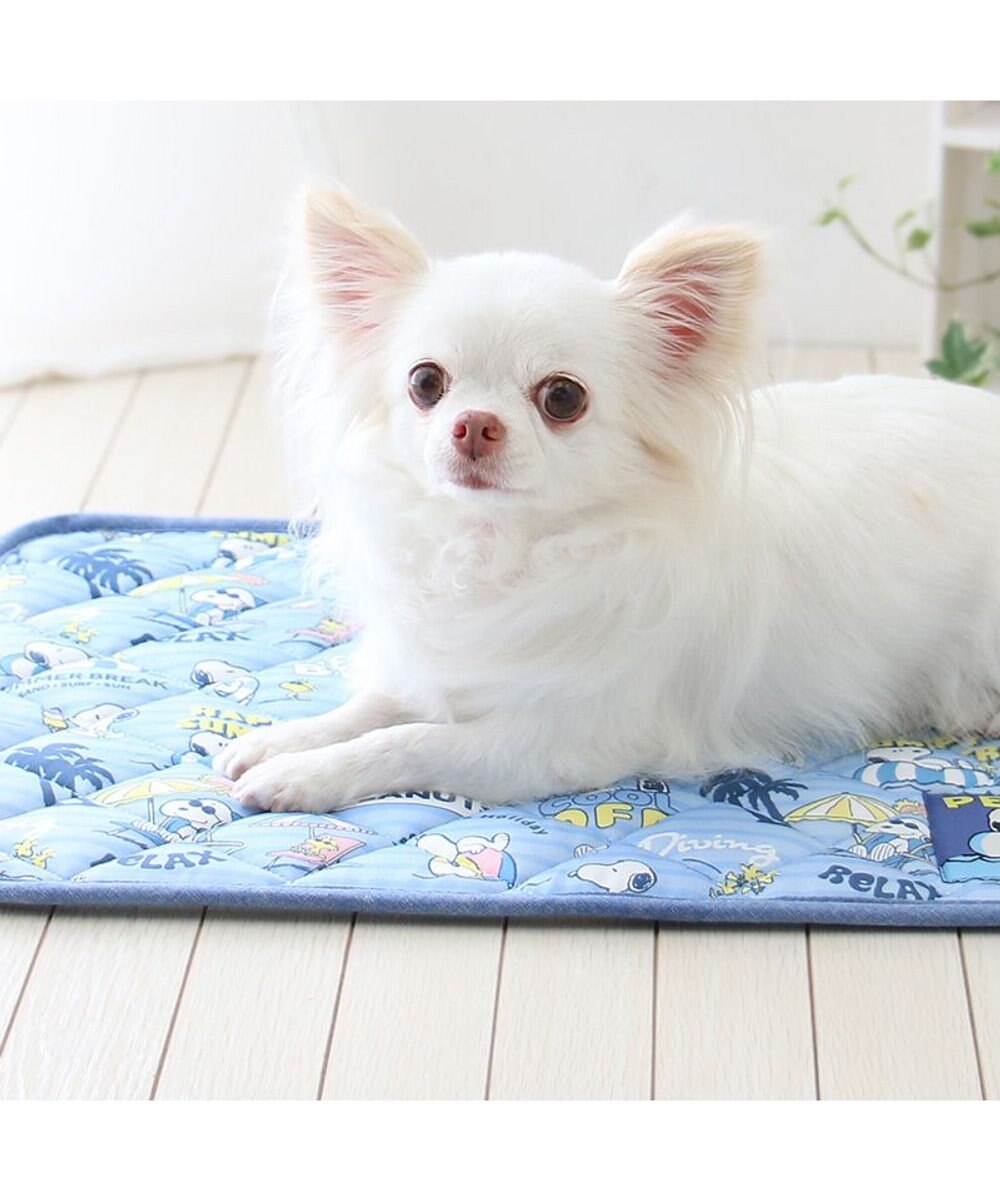 PET PARADISE スヌーピー クールマット 《バケーション柄》 48×40㎝ 