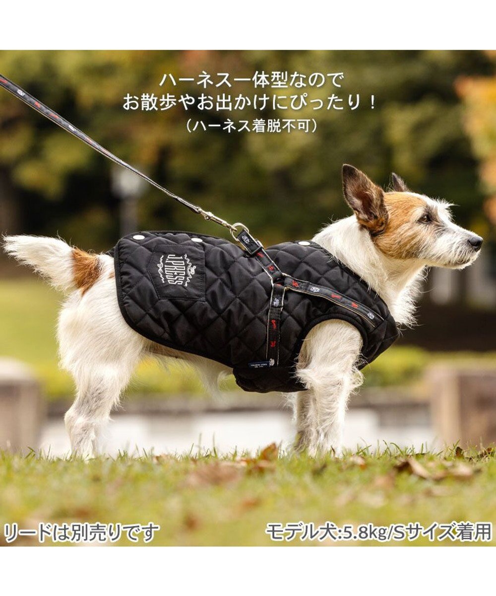 PET PARADISE J.PRESS アウターハーネス 《ブラック》 小型犬 