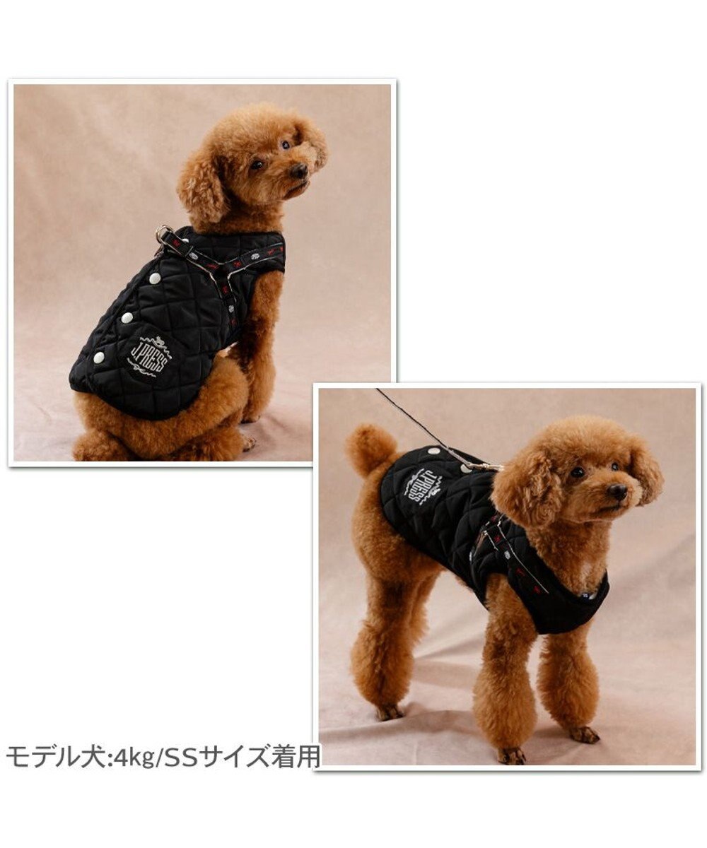 PET PARADISE J.PRESS アウターハーネス 《ブラック》 小型犬 