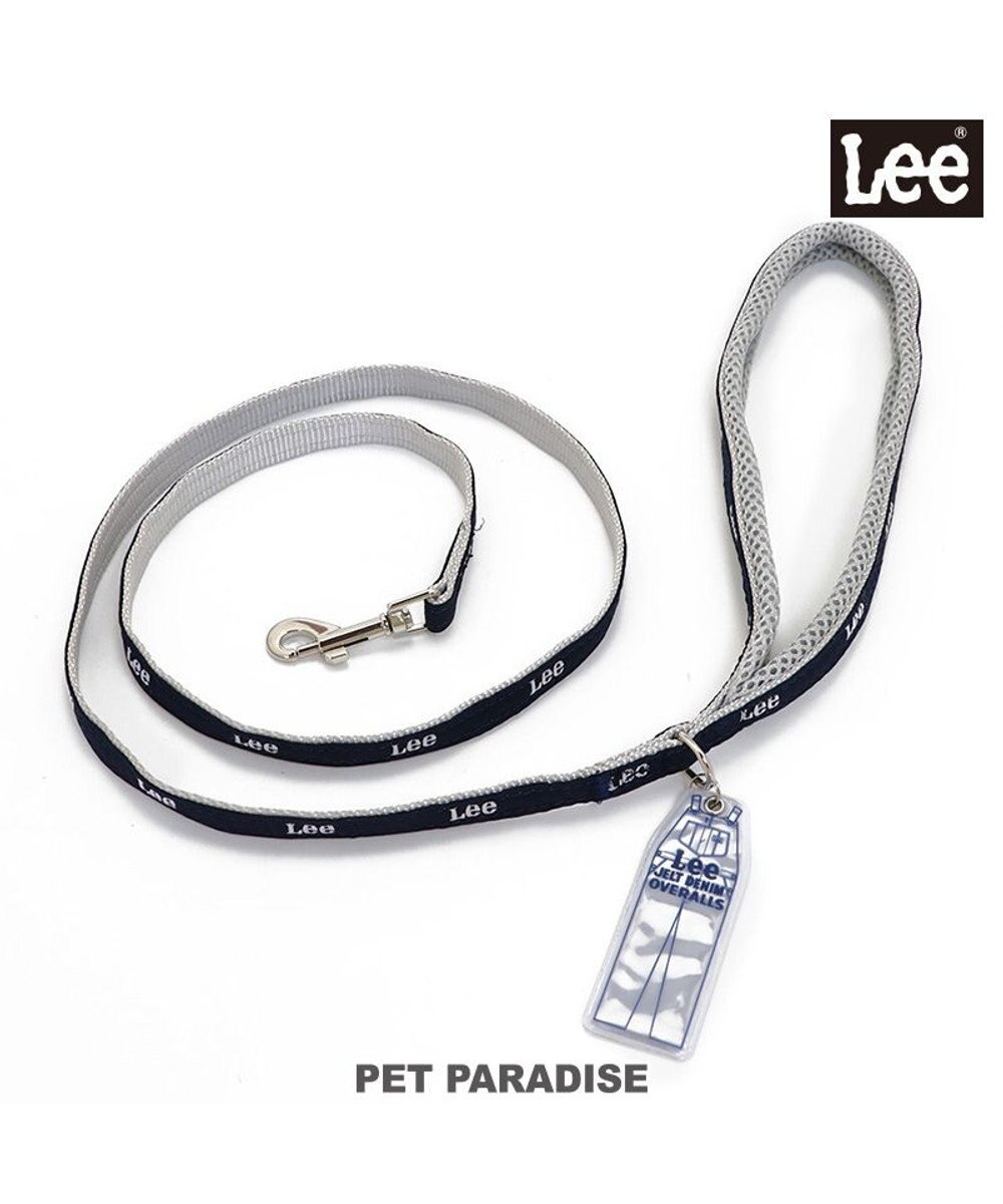 PET PARADISE Ｌｅｅ反射 チャーム付きリード 紺【ＳＳ～Ｓ】 