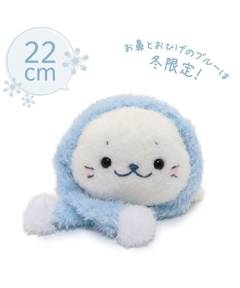Mother garden しろたん マフラー付 ふわ雪 マスコット 22cm 