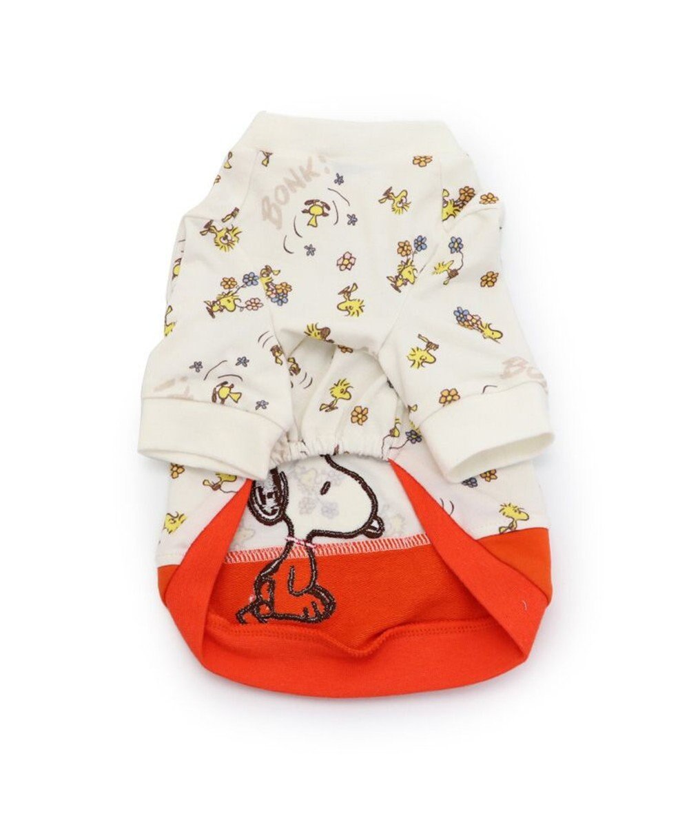PET PARADISE スヌーピー  ペティヒート  Tシャツ 長袖《ウッドストック》 小型犬 