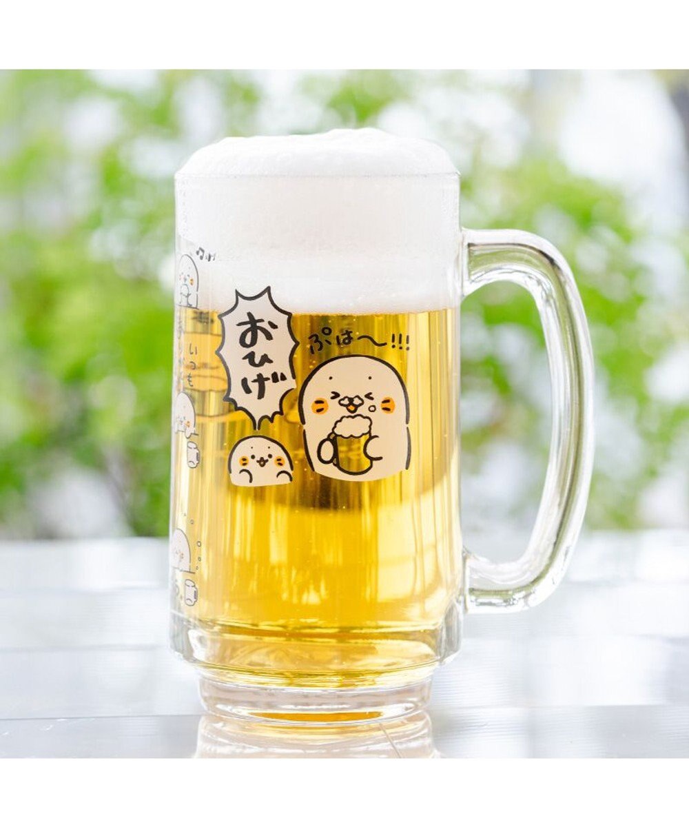 Mother garden しろたん ジョッキ　350ml 《おひげ》 単品 