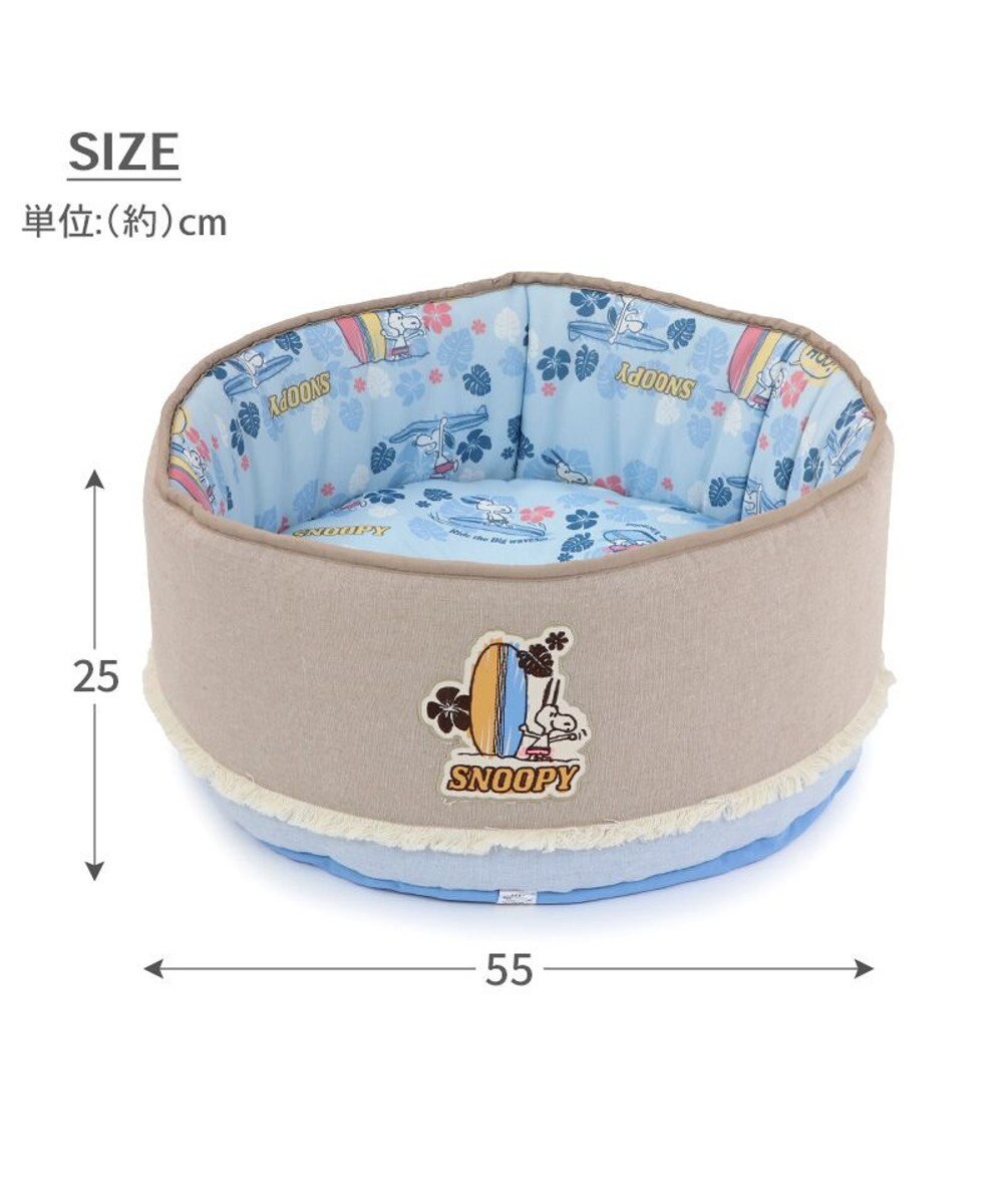 PET PARADISE スヌーピー クールカップ 《サーフ柄》 Ｍ 