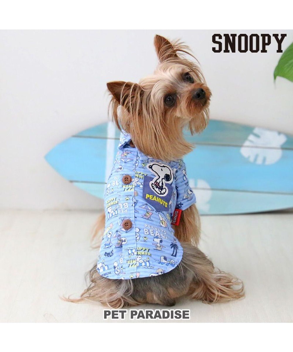 PET PARADISE スヌーピー アロハシャツ 《バケーション柄》 小型犬 