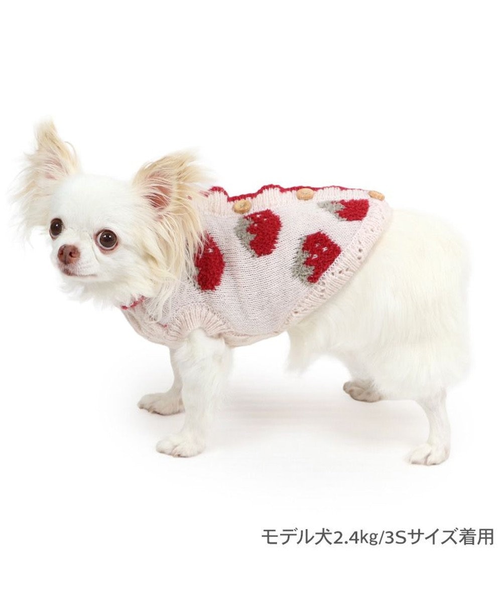 PET PARADISE ペットパラダイス 苺もこセーター  超小型犬 小型犬 