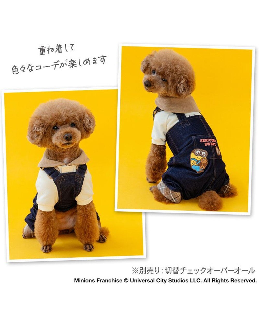 PET PARADISE ミニオン ティム チェック トレーナー 小型犬 